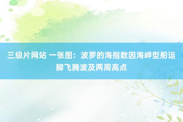 三级片网站 一张图：波罗的海指数因海岬型船运脚飞腾波及两周高点